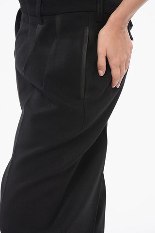 MM3 Pantaloni in Lana Wide Leg