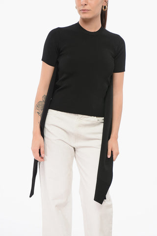 Maglia Girocollo LE HAUT RICA con Maniche Annodate
