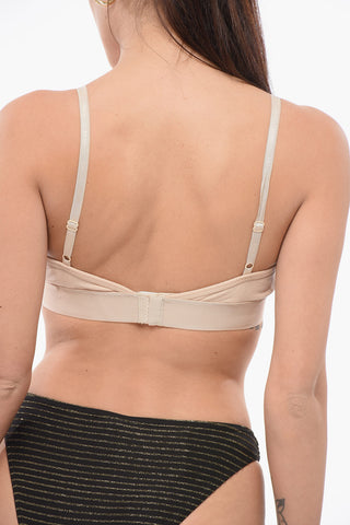Triangle Bra with Logoed Elastic Band