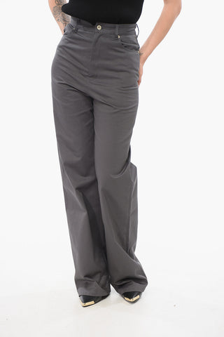 5-Pocketed Straight Fit Cotton Pants