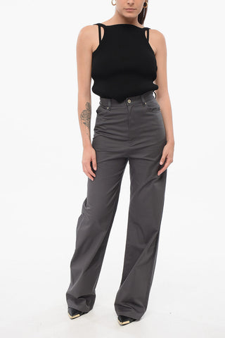 5-Pocketed Straight Fit Cotton Pants