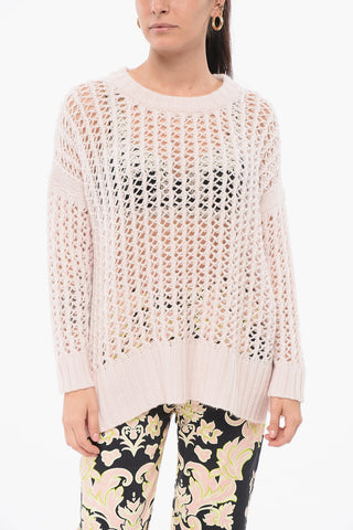 Pure Cashmere Openwork Sweater