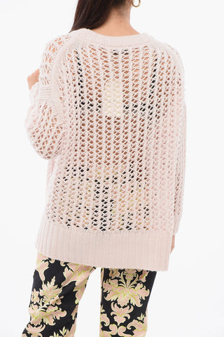 Pure Cashmere Openwork Sweater