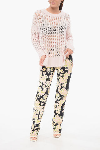 Pure Cashmere Openwork Sweater