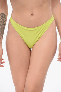 Costume da Bagno Slip in Nylon Stretch a Tinta Unita