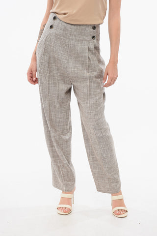 Pleated Loose-fit Pants