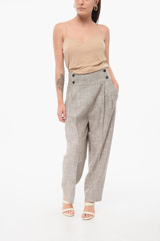 Pleated Loose-fit Pants