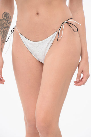 Two-Tone Sequine Bikini Set