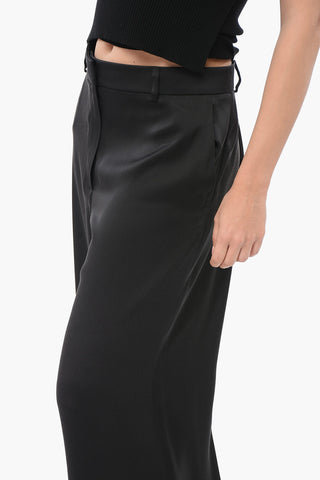 Silk Wide Leg Pants