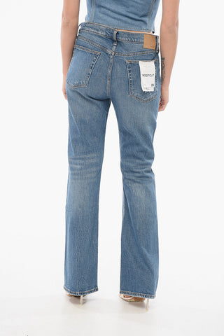 Jeans Bootcut PEYTON in Denim Lavaggio Mid 22cm