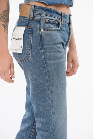 Jeans Bootcut PEYTON in Denim Lavaggio Mid 22cm