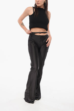 Ausgestellte Leggings mit hoher Taille