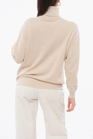 Maglia a Collo Alto in Cashmere