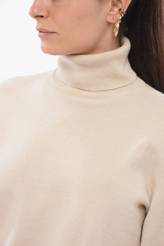 Maglia a Collo Alto in Cashmere