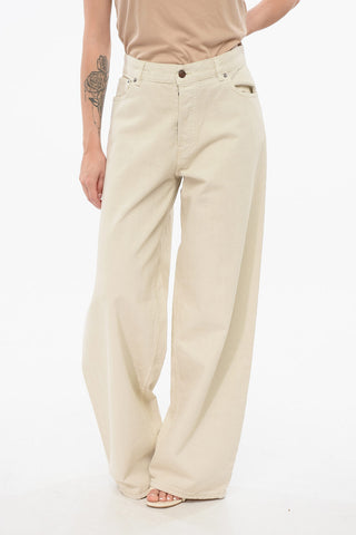 Jeans Wide Leg a Vita Alta