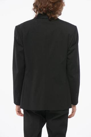 CODE Wool Suit with Shawl Lapel