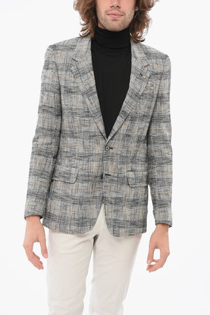 CC COLLECTION Blazer RESET con Motivo a Quadri