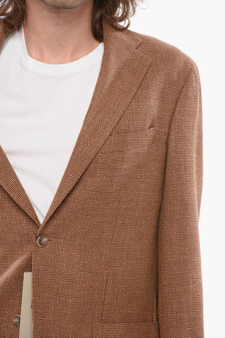CC COLLECTION Half-lined Hopsack Blazer