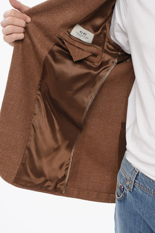 CC COLLECTION Half-lined Hopsack Blazer