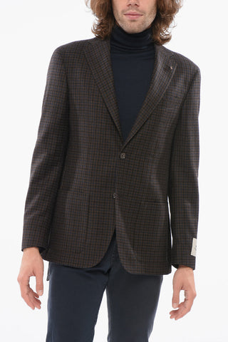 CC Collection Blazer REFINED in Lana Goffrata con Taschino a Toppa