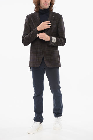 CC Collection Blazer REFINED in Lana Goffrata con Taschino a Toppa