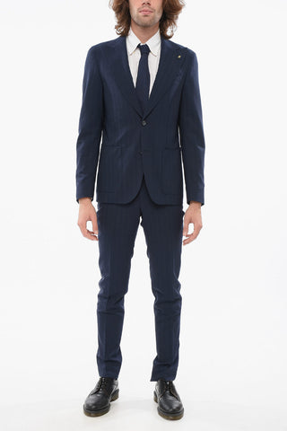 CC COLLECTION Pinstriped REWARD Suit