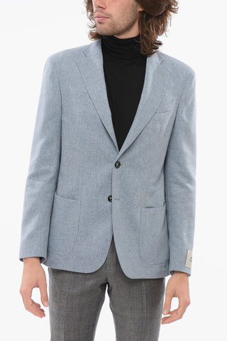 CC COLLECTION Unlined Wool Blend Blazer