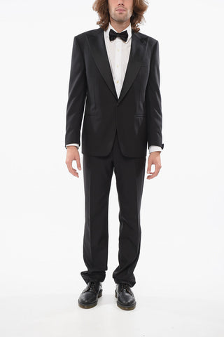 Wool MANTUA Suit with Peak Lapel