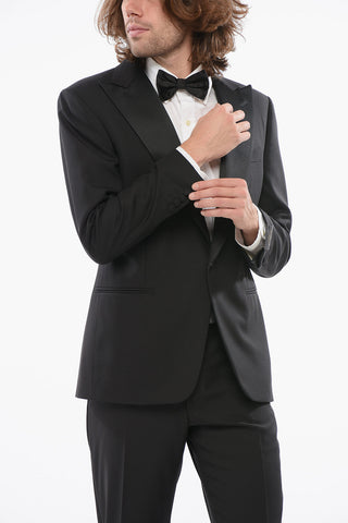 Wool MANTUA Suit with Peak Lapel