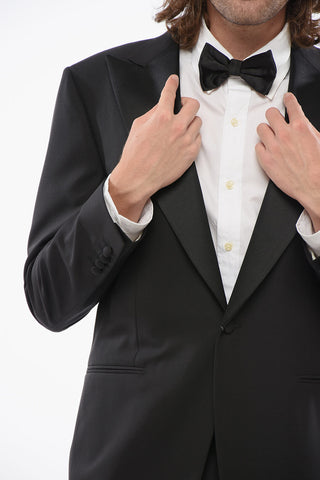Wool MANTUA Suit with Peak Lapel