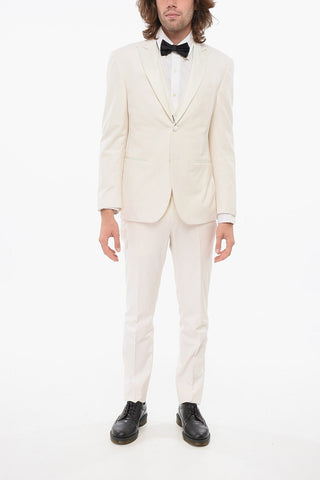 CODE Abito 3 Pezzi In Lana Vergine TAILORED Con Revers A lancia