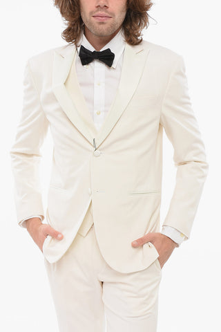 CODE Abito 3 Pezzi In Lana Vergine TAILORED Con Revers A lancia
