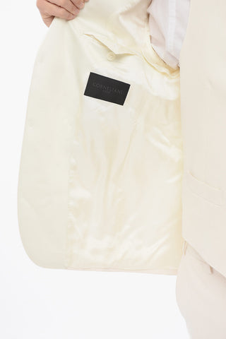 CODE Abito 3 Pezzi In Lana Vergine TAILORED Con Revers A lancia
