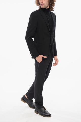 CC Collection Cool Wool RESET Blazer with 3D Tone on Tone Motif
