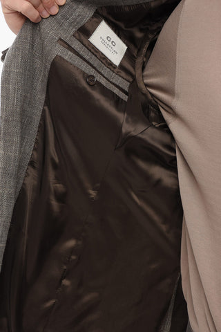 CC COLLECTION Blazer RESET con Motivo Hopsack