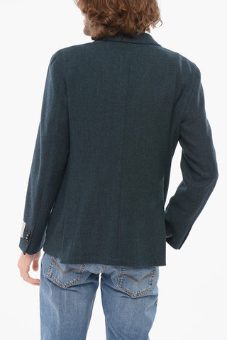 CC COLLECTION Virgin Wool Unlined Blazer RETAILORED LIGHT