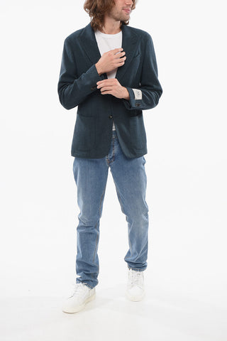 CC COLLECTION Virgin Wool Unlined Blazer RETAILORED LIGHT