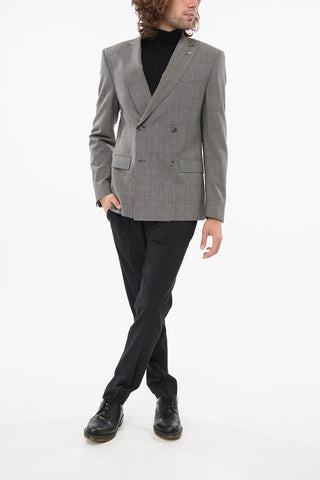 CC Collection 더블 브레스티드 블레이저 RESET 글렌 플래드 패턴