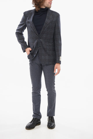 CC COLLECTION Blazer In Lana RETAILOERD LIGHT Sfoderato Tartan
