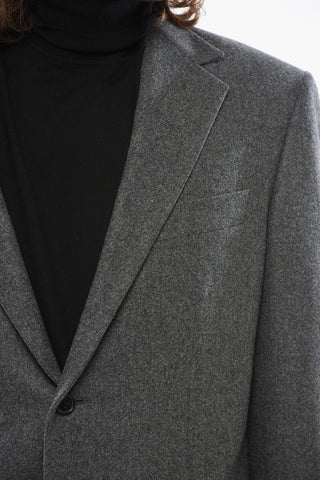CIRCLE Blazer in Lana Vergine con Tasche ad Aletta 