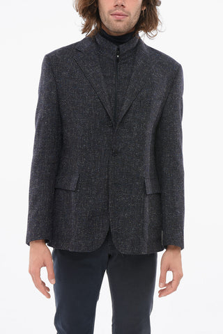 CC COLLECTION Blazer in Misto Lana con Strato Estraibile