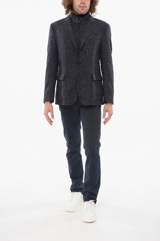 CC COLLECTION Blazer in Misto Lana con Strato Estraibile
