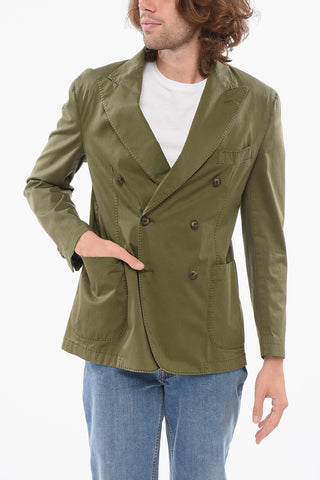 CC Collection Double Brested Blazer with Peak Lapel
