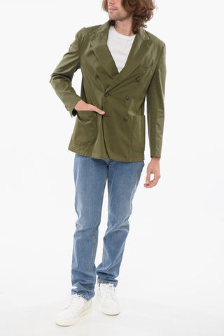 CC Collection Blazer a Doppio Petto con Rever a Lancia