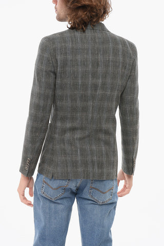 CC Collection Blazer REWARD in Fresco Lana con Motivo a Quadri