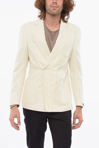 Blazer GATE a Doppio Petto con Rever a Lancia