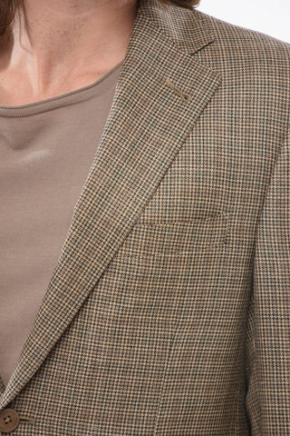 Blazer GATE Semifoderato con Motivo Pied de Poule