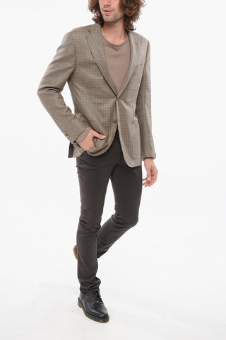 Blazer GATE Semifoderato con Motivo Pied de Poule