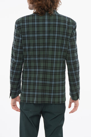 CC Collection Blazer RELIGHT aus geprägtem Stoff mit Tartanmuster