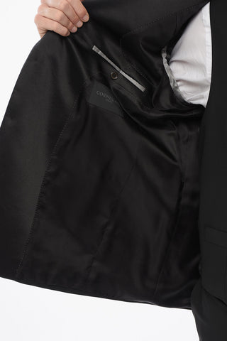 CODE Suit with Satin Peak Lapel